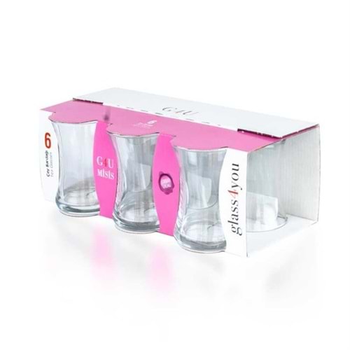 Paşabahçe 42461 Misis Çay Bardak (12 Paket)