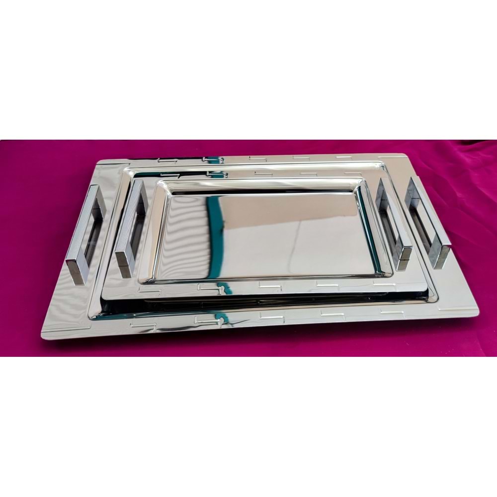 Aslan Milano 2 Li Çay Tepsi (10 Adet)