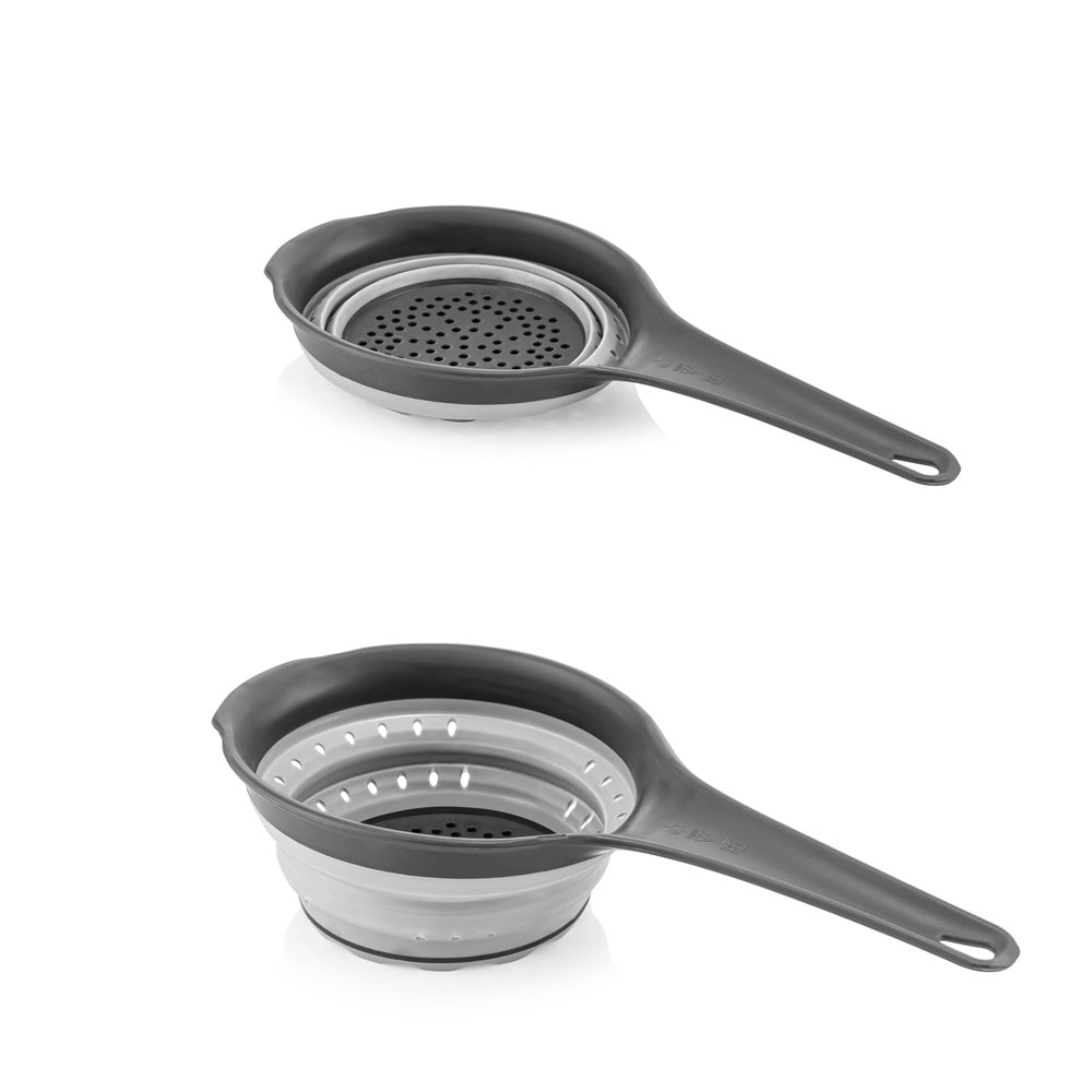 Qlux L-00572 Katlanabilir Saplı Süzgeç (60 Adet)