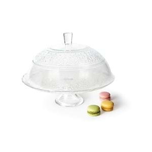 Alinea 30 Cm Ayaklı Kek Fanus Sade (4 Paket)