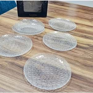 Sigma 21 Cm Koleksiyon Renkli Tabak (8 Paket)