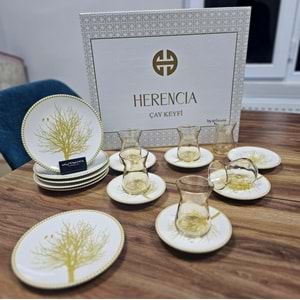 Herencıa 18 Parça Tatlı Seti (4 Paket)