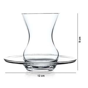 Paşabahçe 98961 Beykoz Çay Takımı Crystsllın (6 Paket)