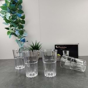 Paşabahçe 68485 4Lü Sword Meşrubat Long Bardak (6 Paket)