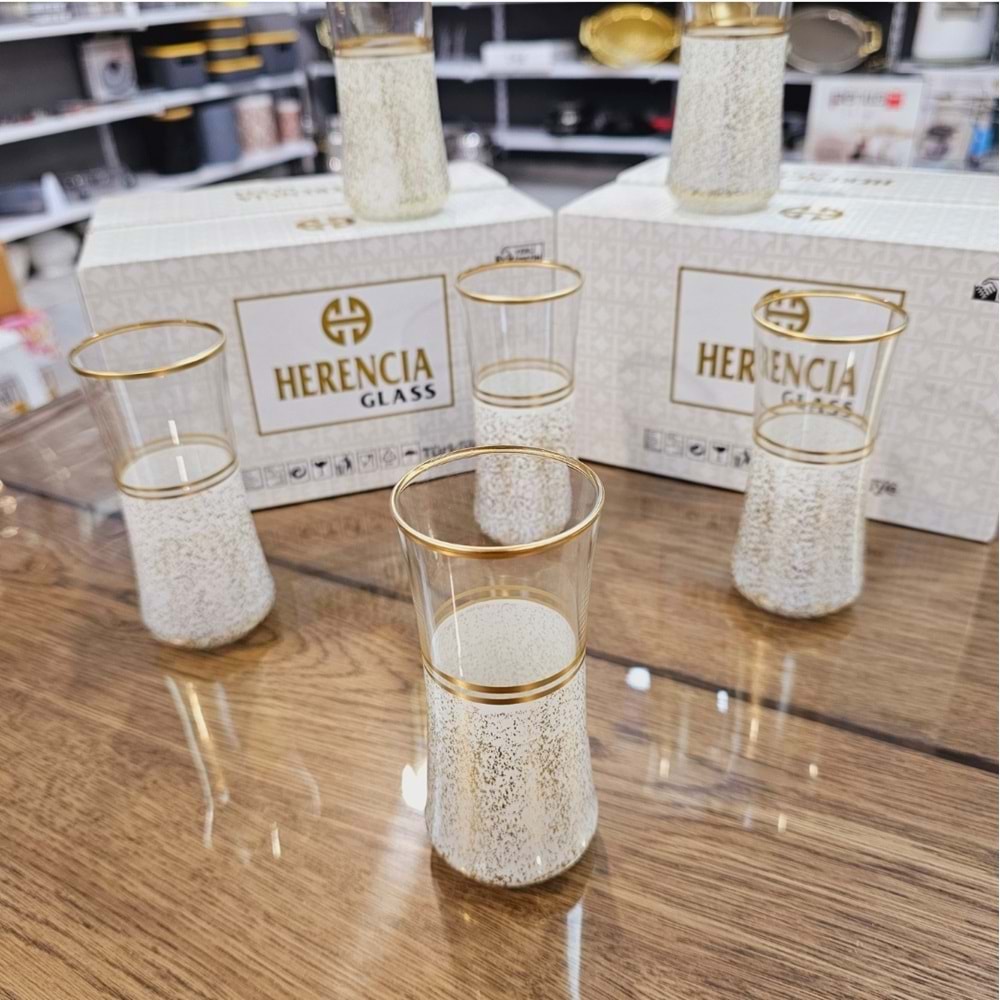 Herencıa 6 Lı Dur331 Renkli Bardak (6 Paket)