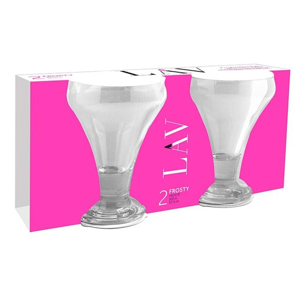 Lav Fro378M 2 li Ayaklı Dondurmalık (12 Paket)
