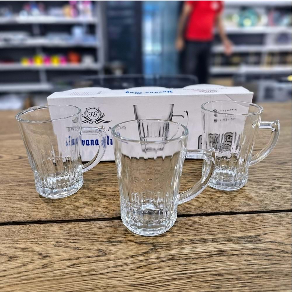 Sigma SGM11027 Havana SL3 220 CC Kulplu Bardak (16 Paket)