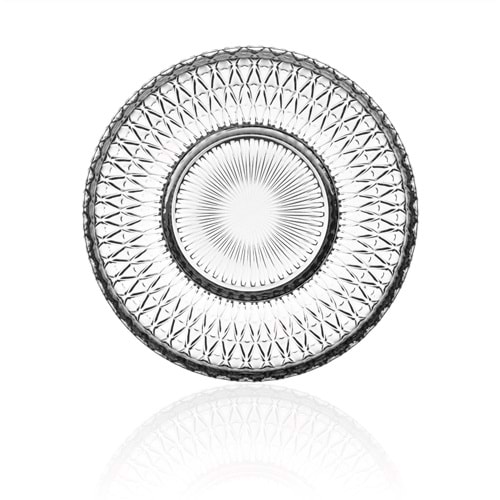 14324 / 12 CM Zelezo 6 Lı Çay Tabağı Sade (10 Paket)