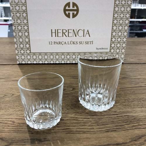 Herencıa 12 Parça Su Seti 3002 (4 Paket)