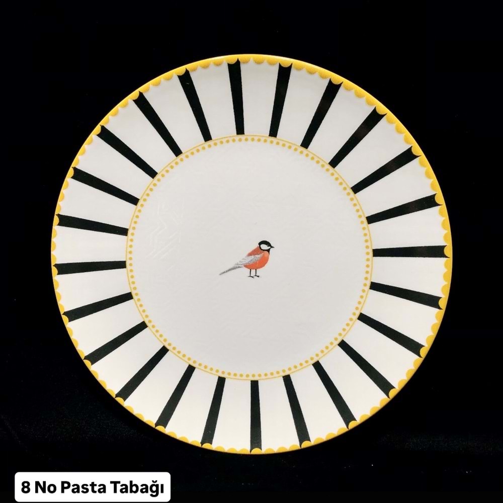 Herencıa 8 No Pasta Tabağı (48 Adet)