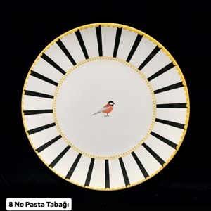 Herencıa 8 No Pasta Tabağı (48 Adet)