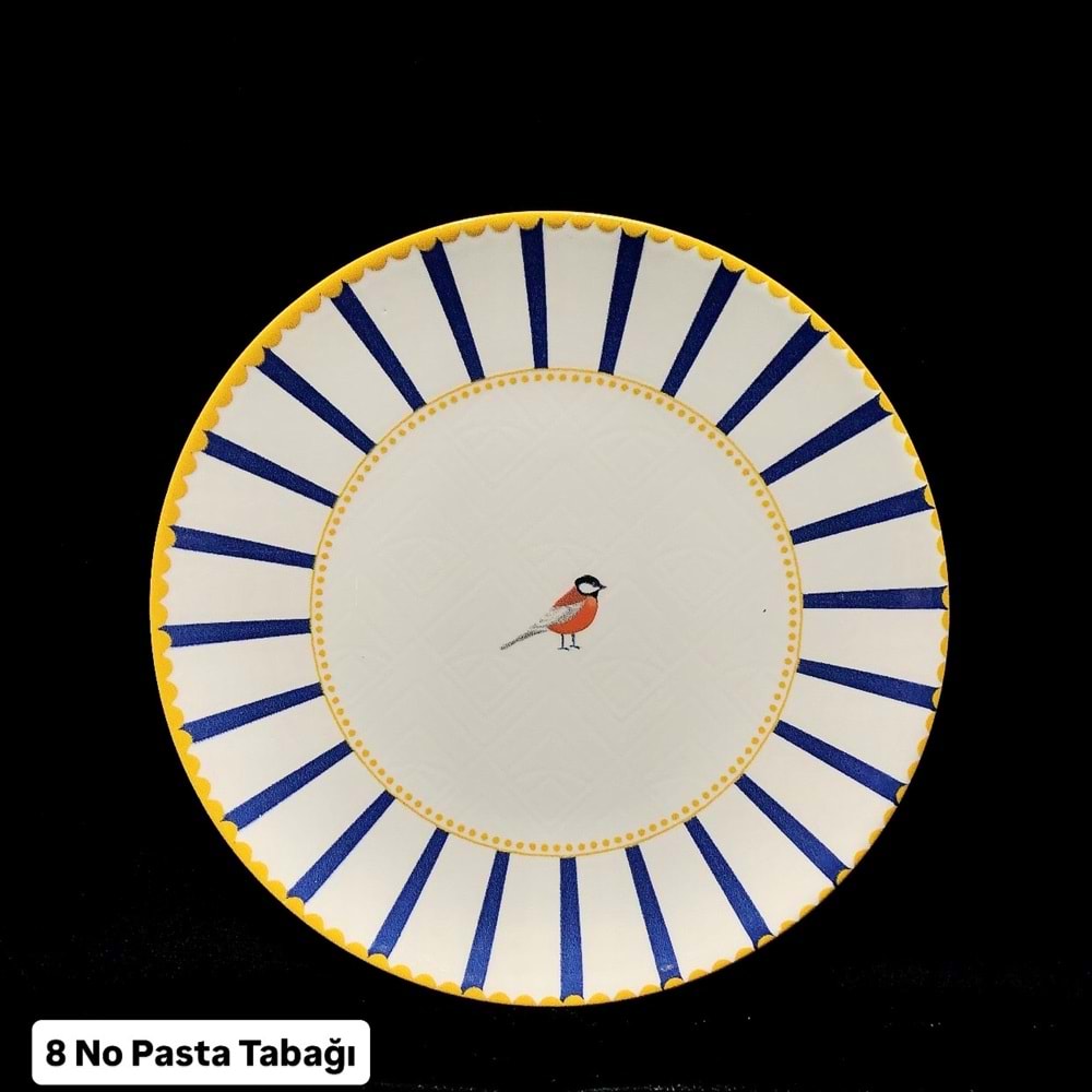 Herencıa 8 No Pasta Tabağı (48 Adet)