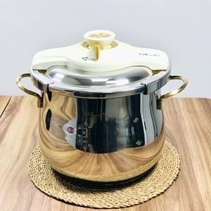 Sıla 12 Lt Gold Pratik Düdüklü Tencere