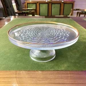 Vanes Capira 22 Cm Ayaklı Sunumluk Yaldızlı (8 Paket)