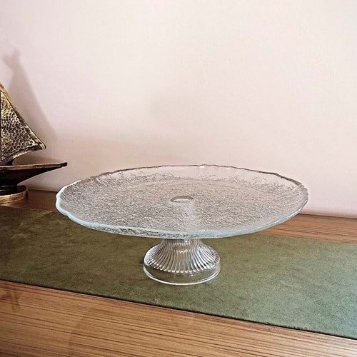 Vanes Frosted 28 Cm Ayaklı Sunumluk (8 Paket)