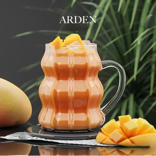 Arden 500 Ml Kulplu Bardak (24 Paket)