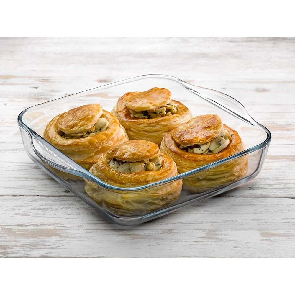 Masterchef 45034 Küçük Kare Borcam Sade (6 Paket)