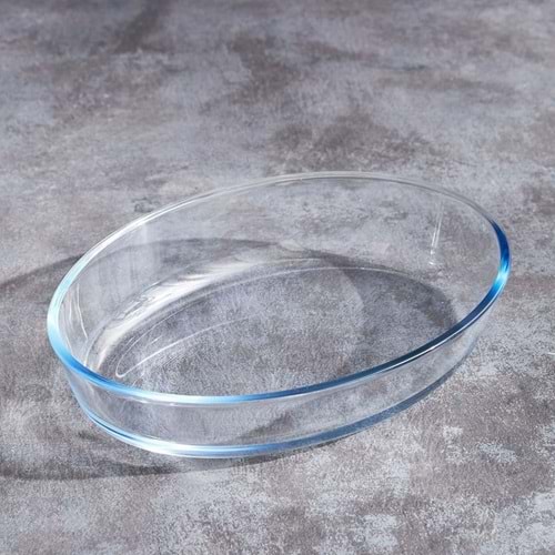 Masterchef 45084 Küçük Oval Borcam Sade (12 Paket)