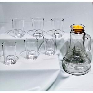 Vanes 7 Parça Liva Tombik Su Takımı (4 Paket)