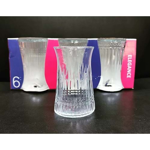 Elegance Lines Çay Bardak (12 Paket)