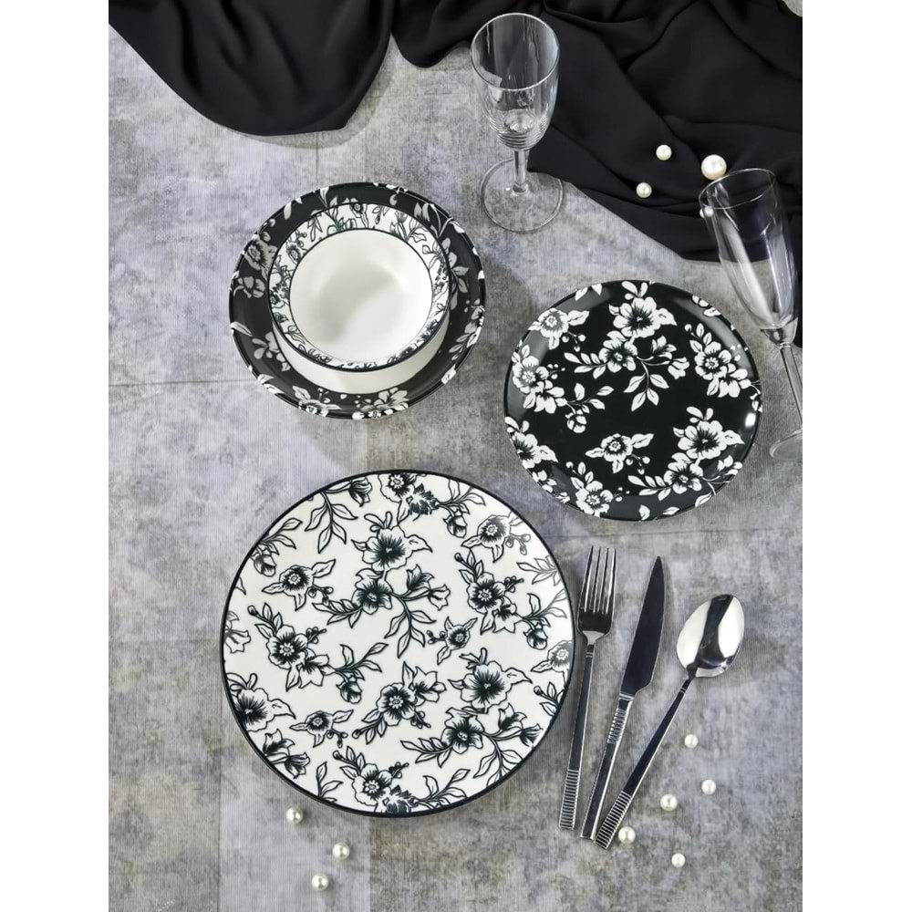 İnter Life 24 Parça Yemek Takımı