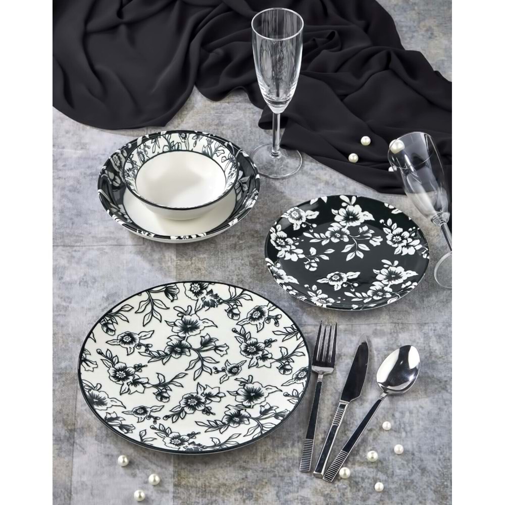 İnter Life 24 Parça Yemek Takımı