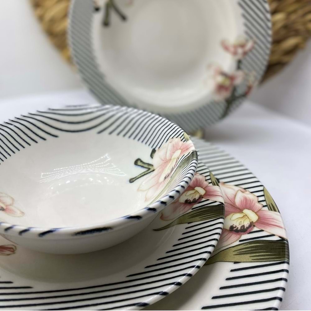 İnter Life 24 Parça Yemek Takımı