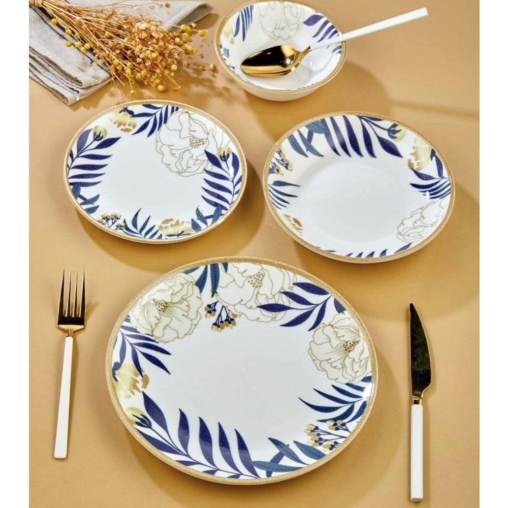 İnter Life 24 Parça Yemek Takımı