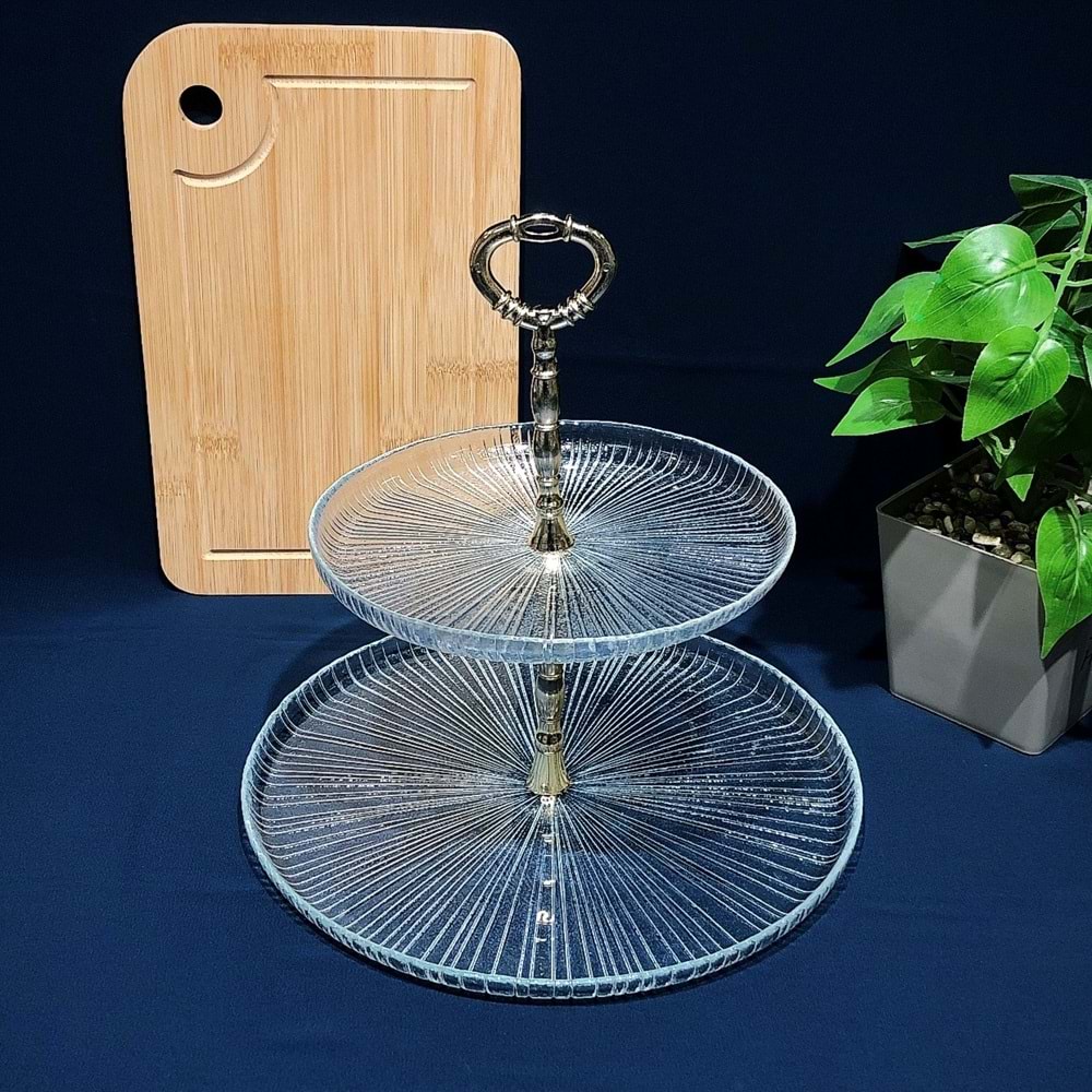 Vanes Linea Katlı Kurabiyelik 26+19 Cm (8 Paket)