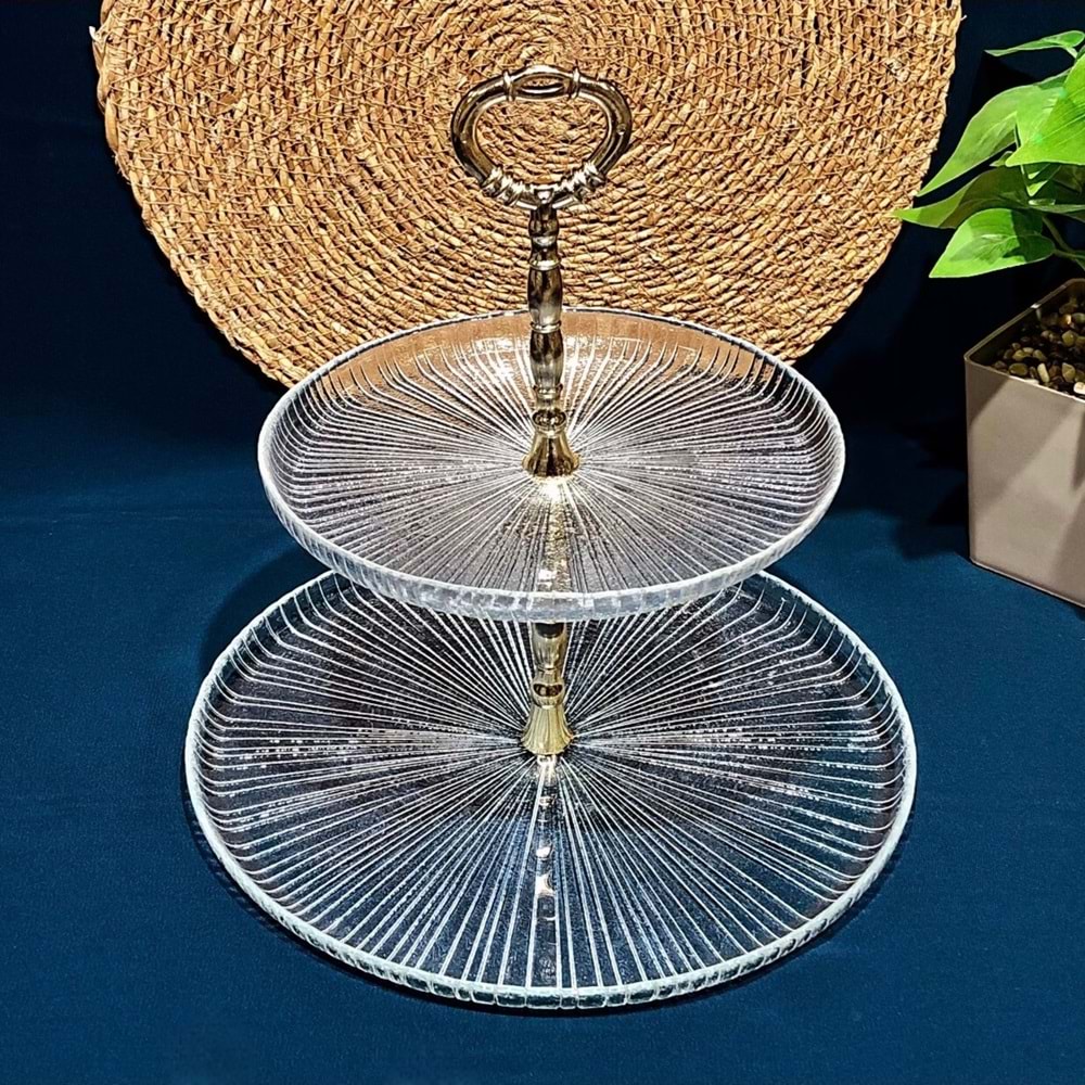 Vanes Linea Katlı Kurabiyelik 26+19 Cm (8 Paket)