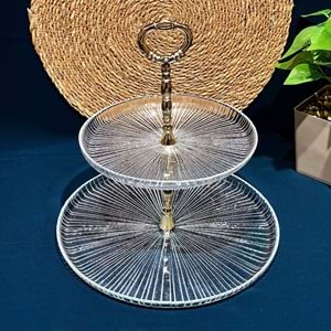 Vanes Linea Katlı Kurabiyelik 26+19 Cm (8 Paket)