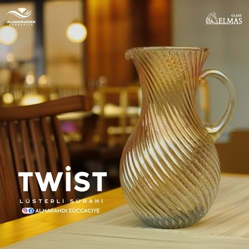 Twist Lüsterli Sürahi (6 Paket)