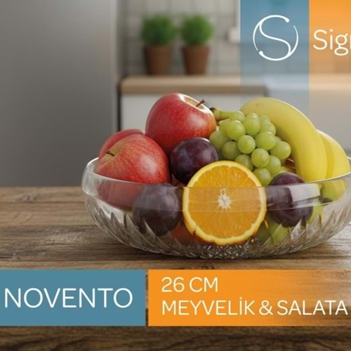 Sigma Sgm13421 Novento 26 Cm Gb1 Meyvelik Salata Kasesi (6 Adet)