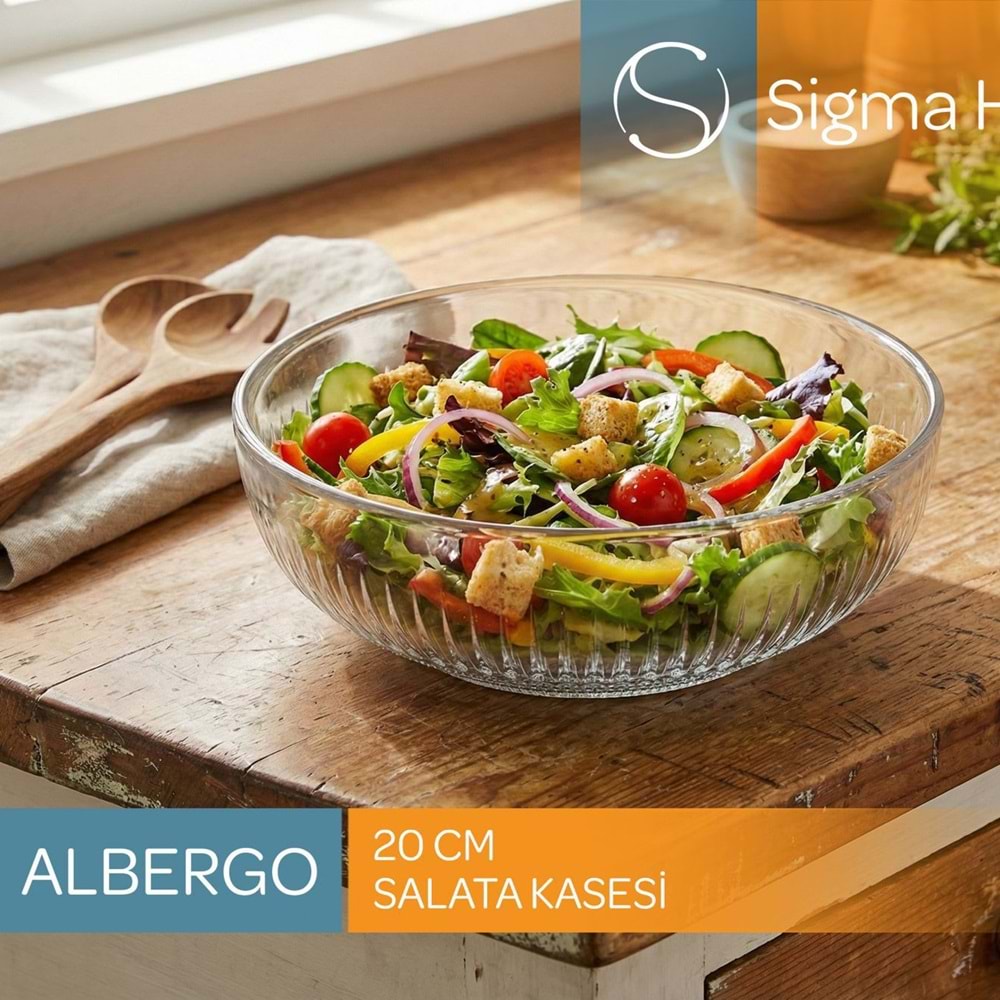 Sigma Sgm13592 Albergo 20 Cm 2 Li Salata Kasesi (12 Paket)