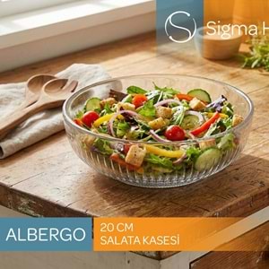 Sigma Sgm13592 Albergo 20 Cm 2 Li Salata Kasesi (12 Paket)