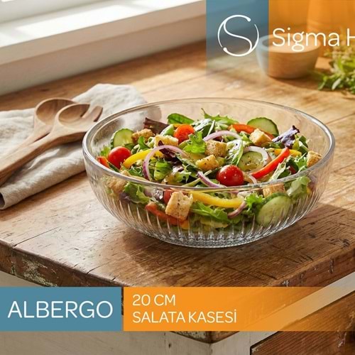 Sigma Sgm13592 Albergo 20 Cm 2 Li Salata Kasesi (12 Paket)