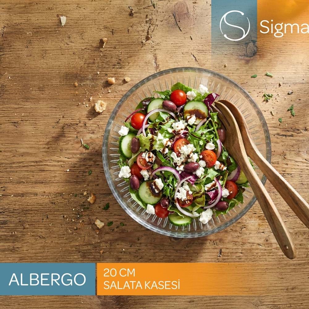 Sigma Sgm13592 Albergo 20 Cm 2 Li Salata Kasesi (12 Paket)