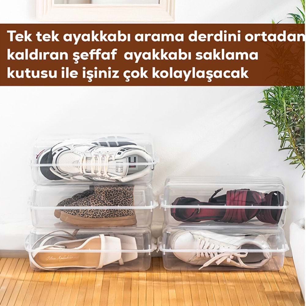 Porsima 3197 Ayakkabı Kutusu (10 Adet)