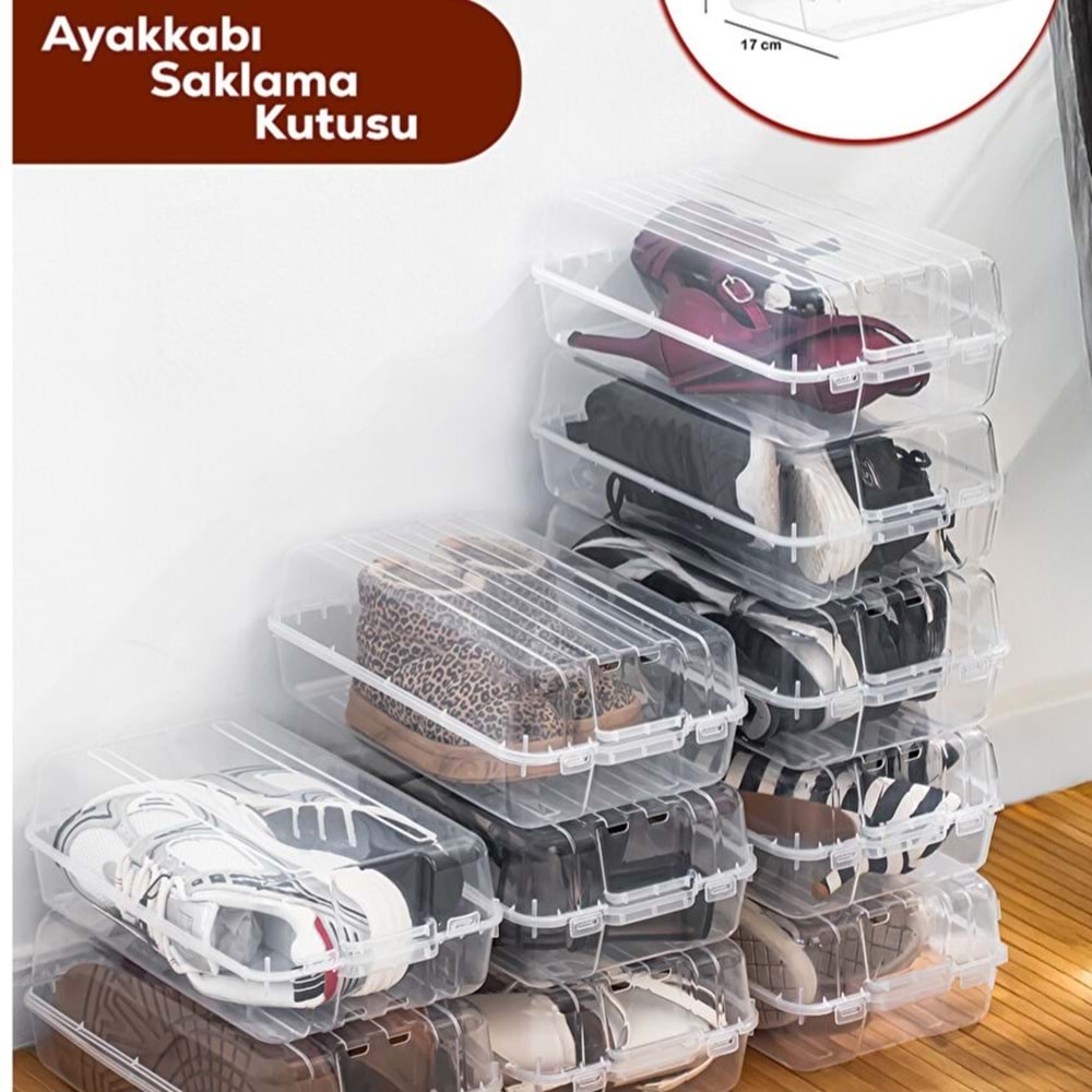 Porsima 3197 Ayakkabı Kutusu (10 Adet)
