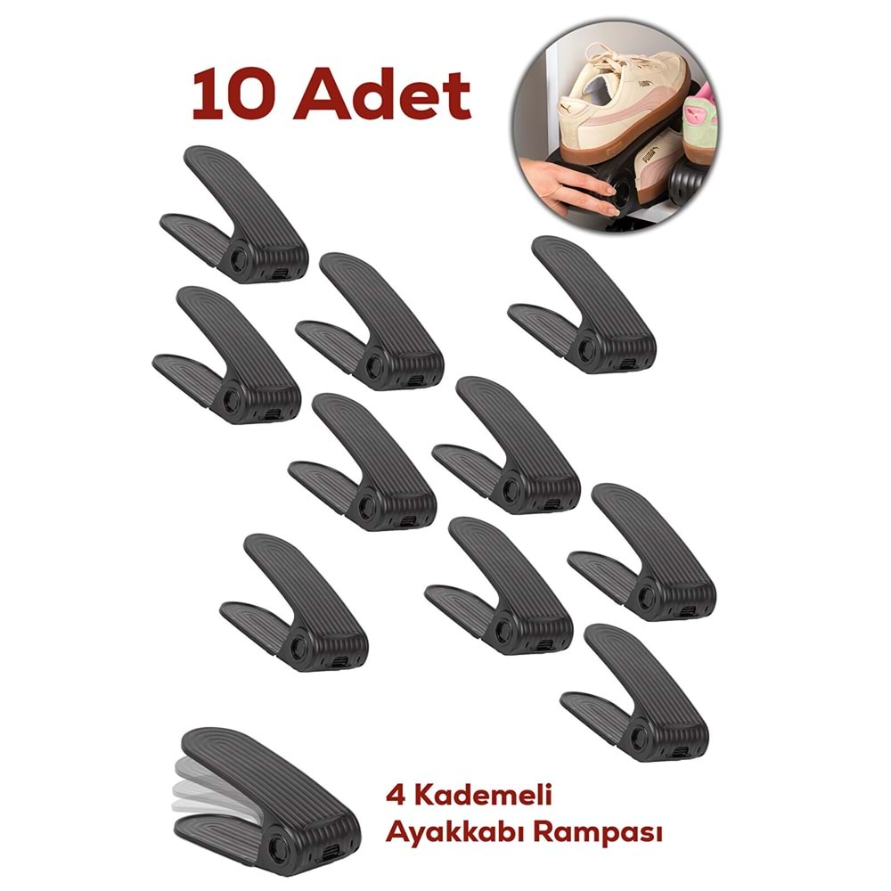 Porsima 5301 Ayakkabı Rampası (10 Adet)