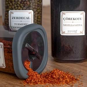 Porsima 1059 Baharatlık 12'Li Şeffaf 350Cc