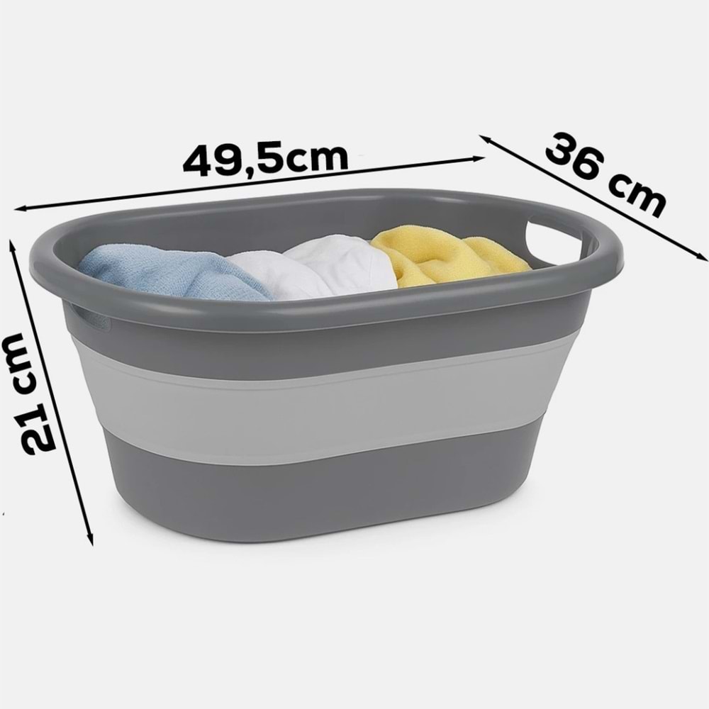 Qlux L-00959-2 Katlanabilir Sepet No:2