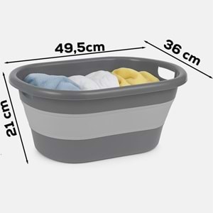 Qlux L-00959-2 Katlanabilir Sepet No:2