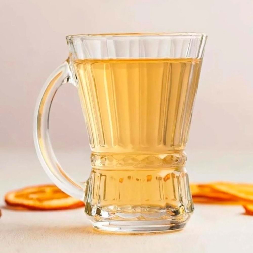 Lav Vns405F Kulplu Çay Bardağı (8 Paket)