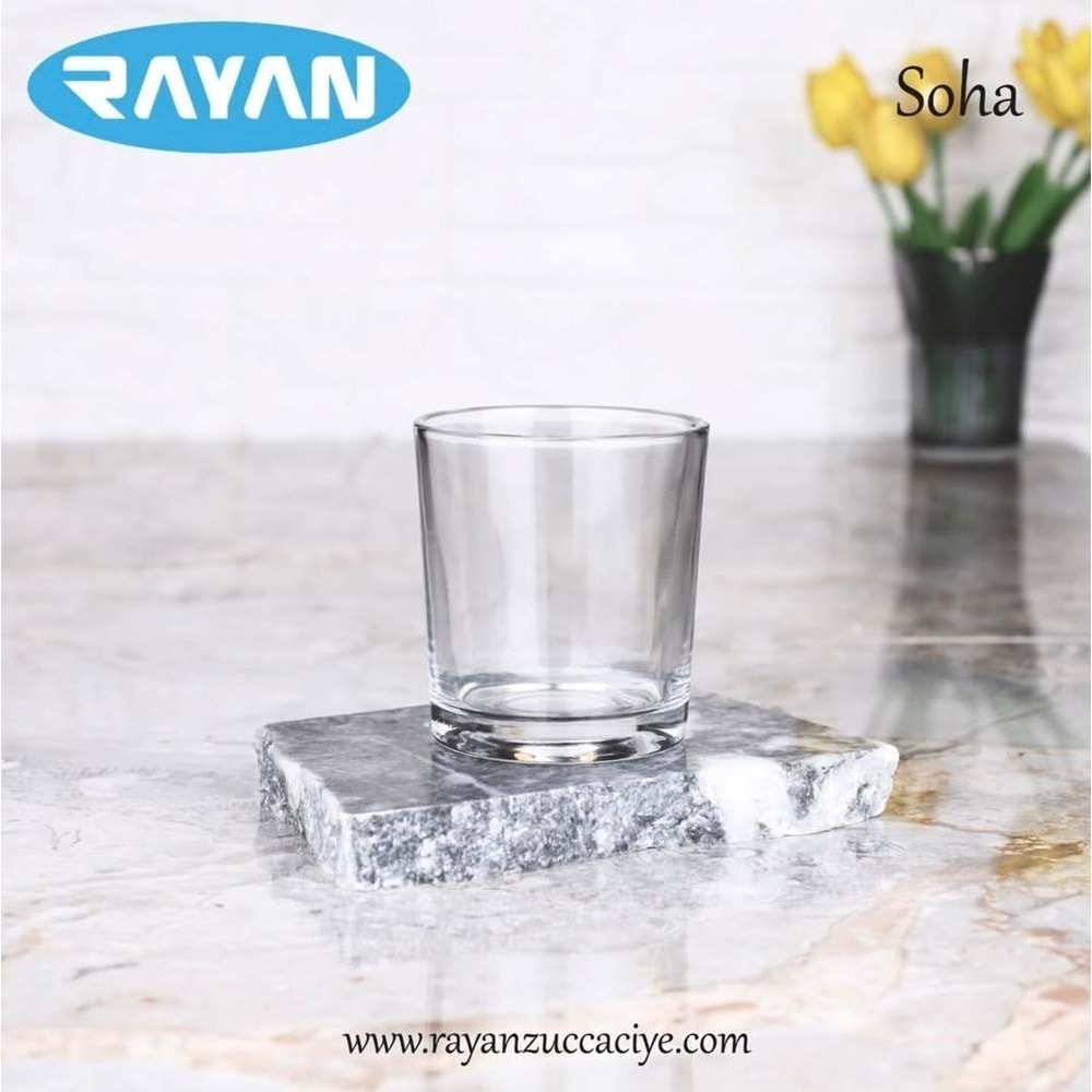 Rayan Soha 6 Lı Meşrubat Bardak (8 Paket)