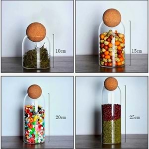 Porsima Akcay 4 Lü Cam Baharatlık (8 Paket)