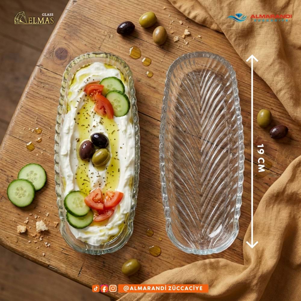 London 19 Cm 6 Lı Kayık (6 Paket)