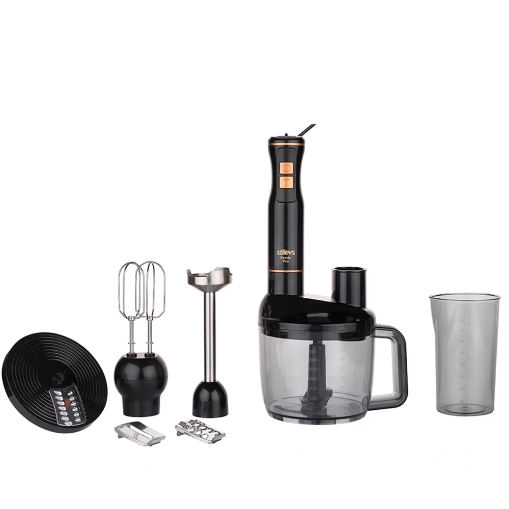Stilevs Kendo Pro El Blender Seti Siyah Bakır Sgh22190