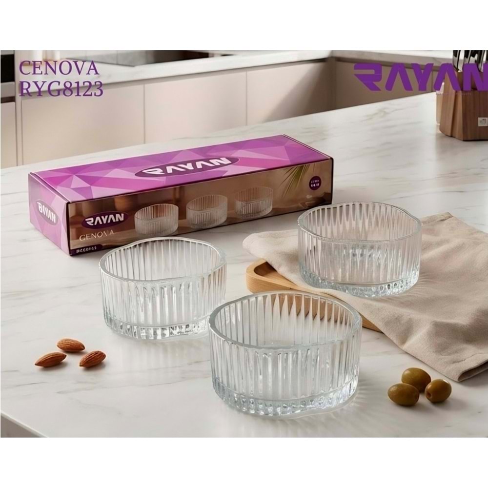Rayan Genova 3 Lü Kase (12 Paket)