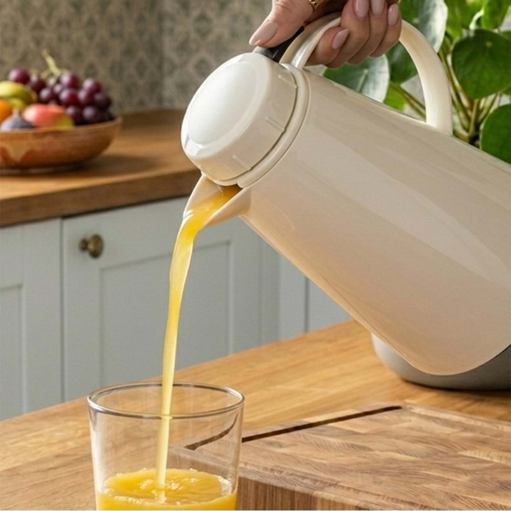 Herevin 161714 1,2 Lt Yalıtımlı Plastik Sürahi (8 Adet)